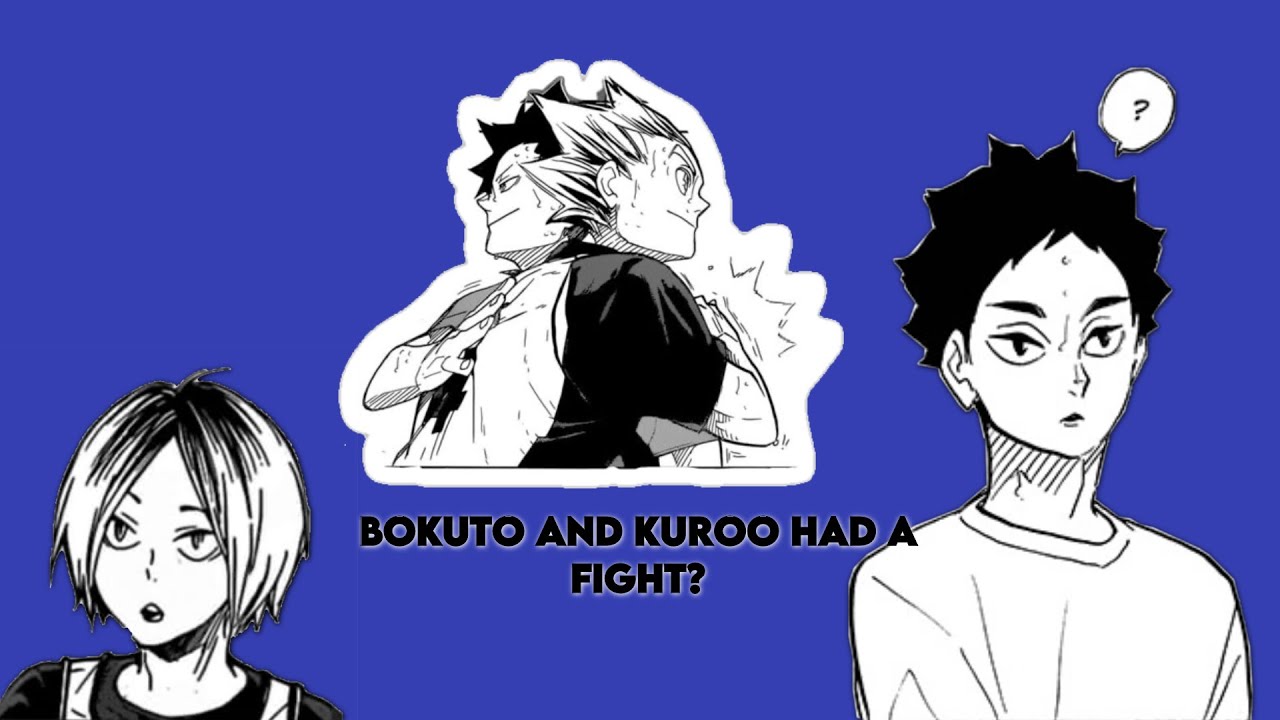 Bokuto and Kuroo had a fight? || paswg Haikyuu skit || first video!!