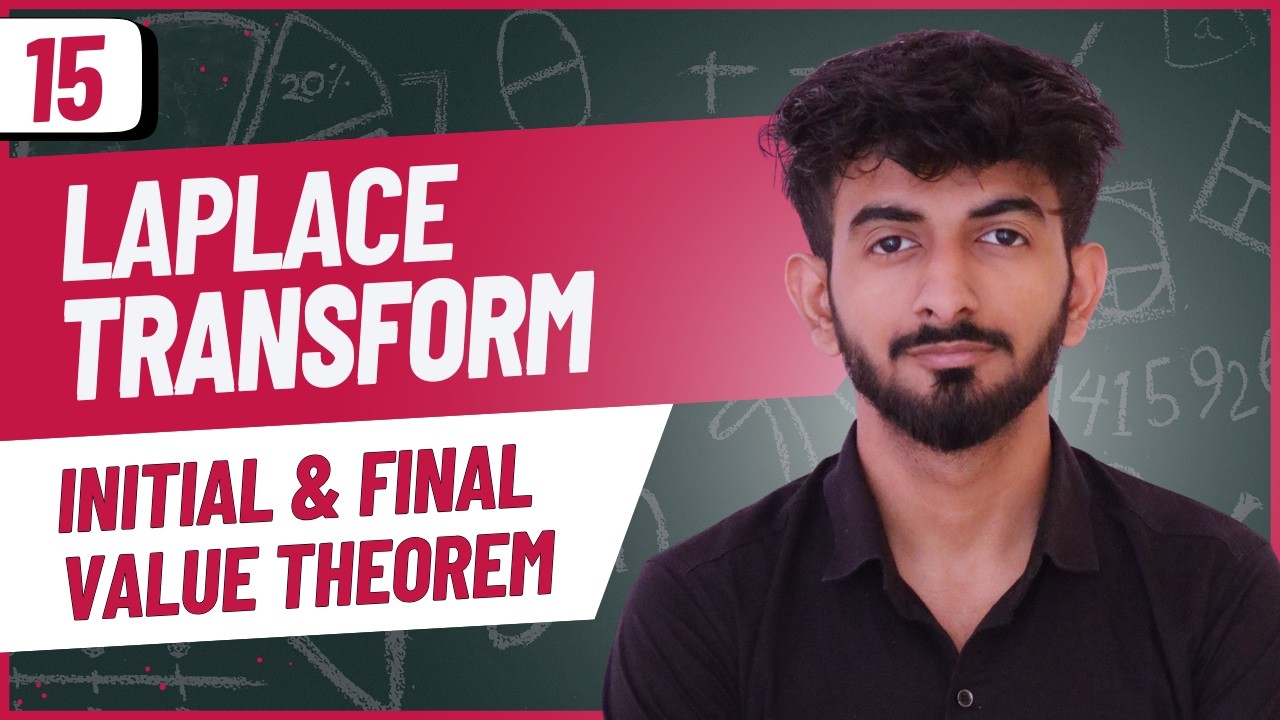 15 | Initial and Final Value Theorem | Initial Value Theorem | Laplace Transform | Unit 03 | Hindi