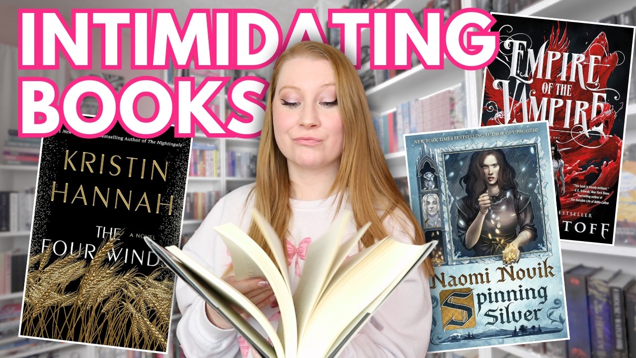 Читаю самые сложные книги на своих книжных полках 😬 Видеоблог о чтении