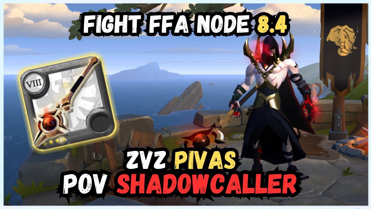 Albion online ZVZ - PIVAS - VOD Shadowcaller 03/10 - KD 82/20