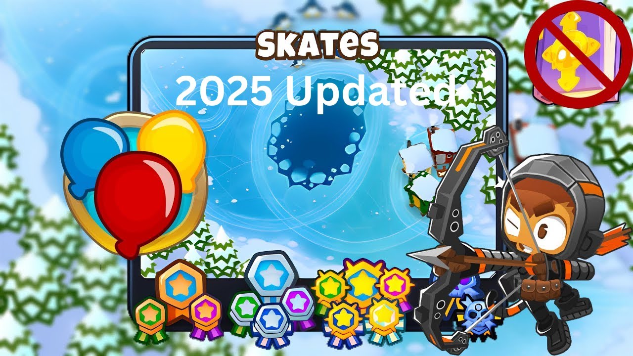 Skates [Alternate Bloons Rounds] Guide | No Monkey Knowledge | BTD 6 (2025 Updated) 4K