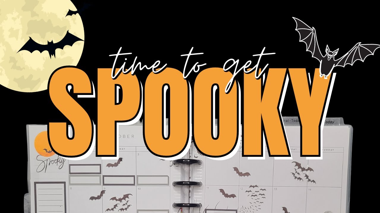 October Happy Planner Monthly Layout | Happy Planner Monthly Ideas | Planner Themes
