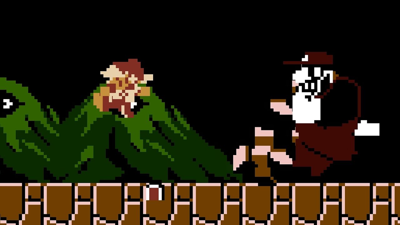 FNF MX Mario Chasing BF (SMB. FUNK MIX: GAME OVER)