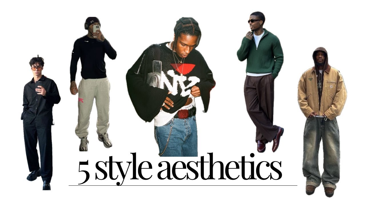 5 Style Aesthetics for Men