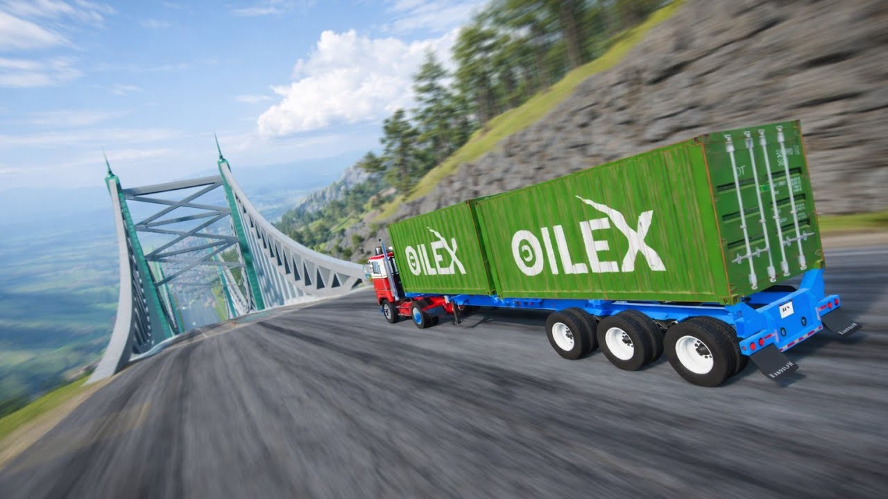 Full Throttle INSANE Long Downhill Mayhem! | BeamNG.drive Epic Crashes & Speed Test #4