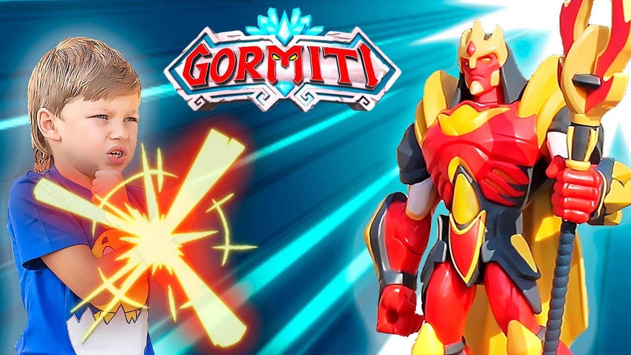 Егор нашел Браслет Гормити! Игрушки Gormiti Повелители Стихий #2