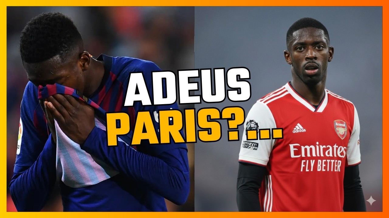 BOLA DE OURO DE SAÍDA! 🚨 Dembélé briga no PSG e...