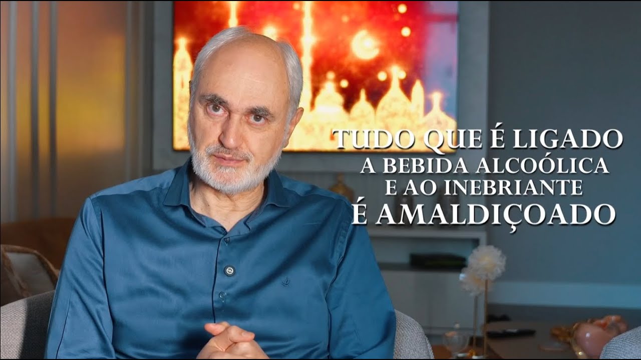 TUDO QUE É LIGADO A BEBIDA ALCOÓLICA E AO INEBRIANTE É AMALDIÇOADO!