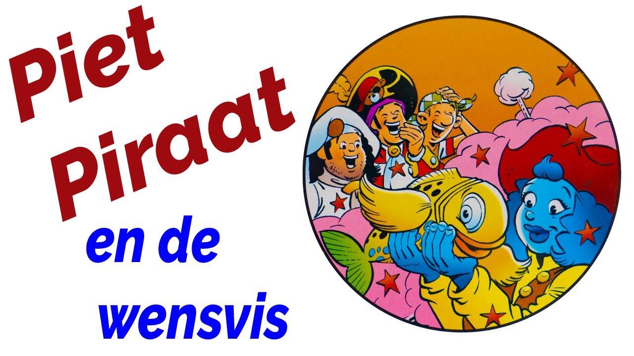 PIET PIRAAT en de wensvis - voorleesverhaaltje
