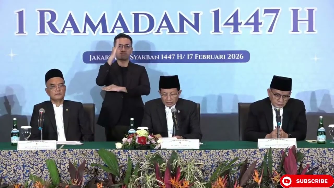 Sidang Isbat, 1 Ramadhan 1447 H Jatuh pada Kamis, 19 Februari 2026