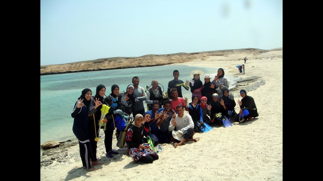 Marsa Alam Diving Course 8 2016 دورة غوص طلاب علوم البحار- مرسى علم