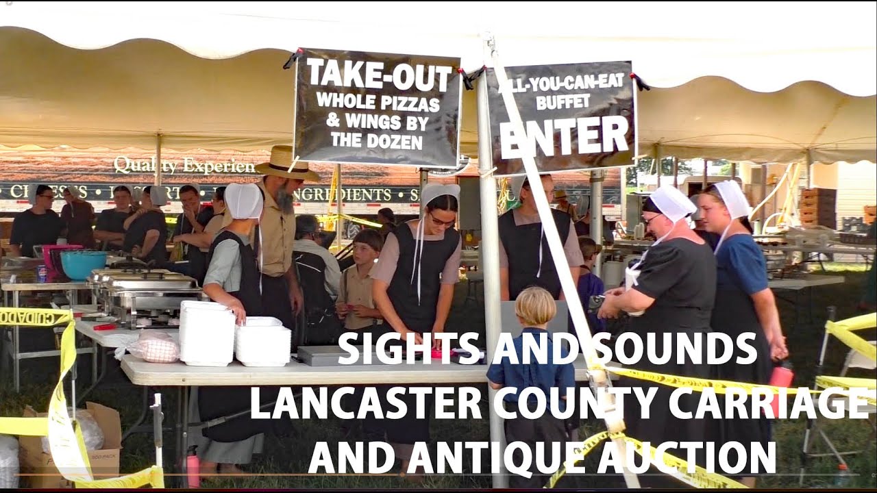 AMERICA'S LARGEST...Lancaster County Carriage and Antique Auction...Great Family Fun in AMISH LAND