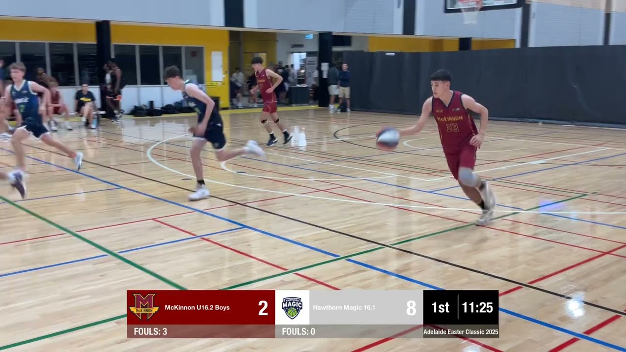 Adelaide Easter Classic 2025 - Hawthorn 16.1 v McKinnon 16.2 boys