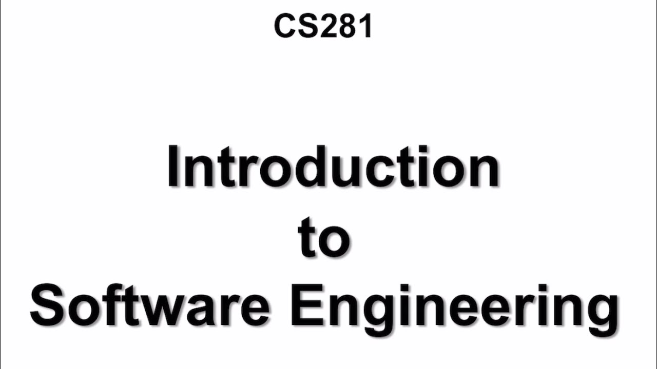 شرح introduction to software engineering Ch1