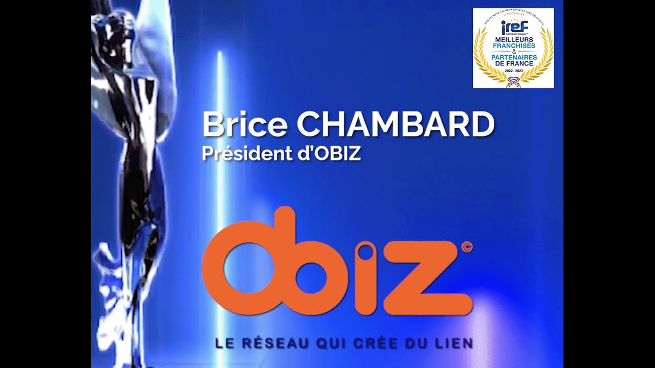 OBIZ Grand Prix de la Performance Managériale et de la Croissance Durable #TropheesIREF2022