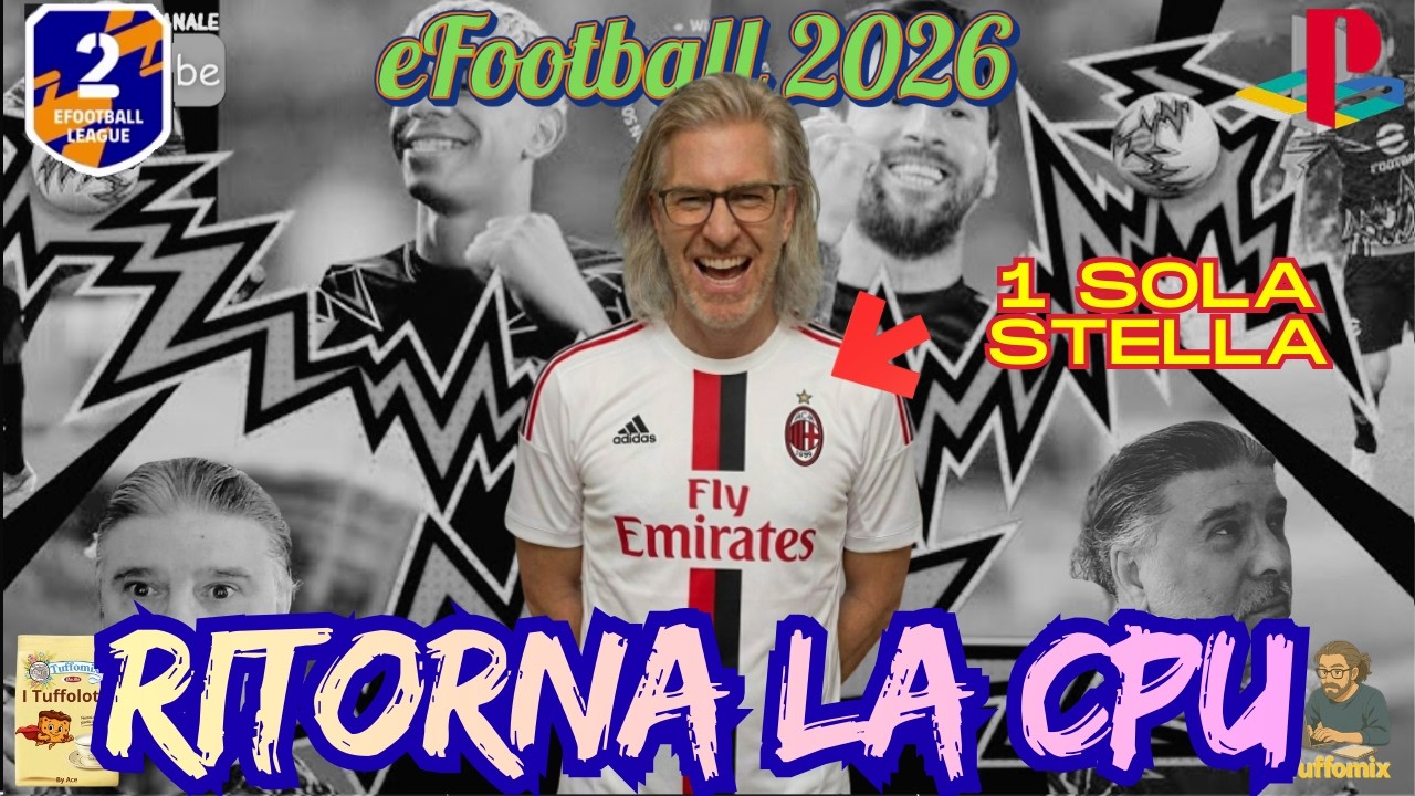BUON PRIMO TEMPO, INIZIA IL SECONDO E LA GARA GIRA ... CPU ??🔥 PS5 ITA gameplay 😜 eFootball26 😜