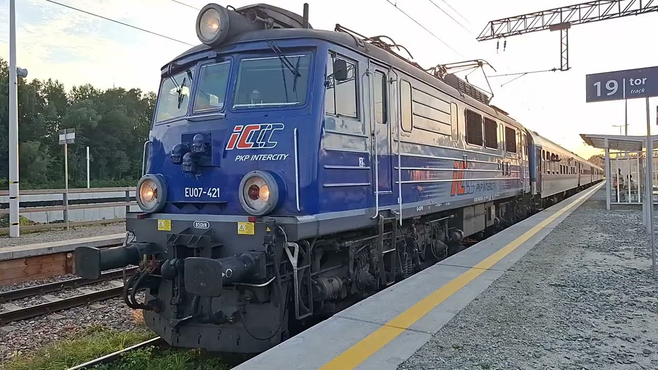 #PKP Stacja #Zebrzydowice #IC #Pirat #Danubius #TLK