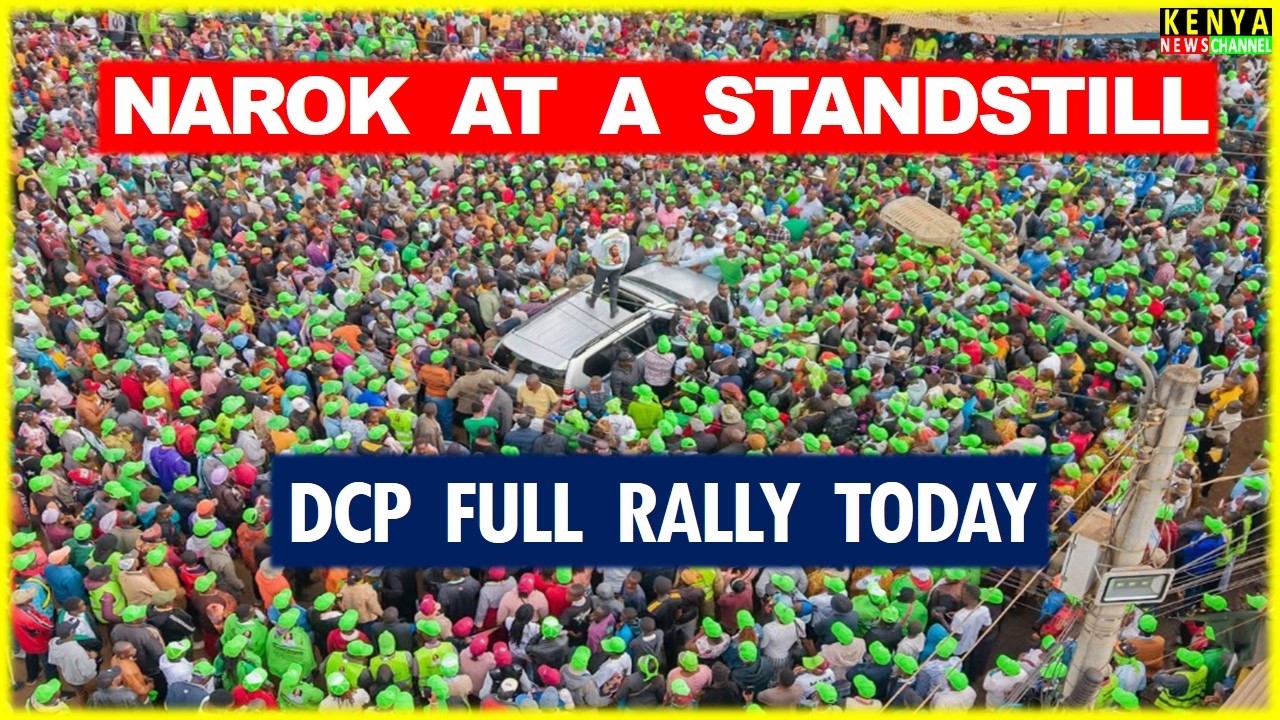 THIS WAS BIG🔥 See what happened at DCP Rally today in Narok led by Senator Methu and Gachagua allies