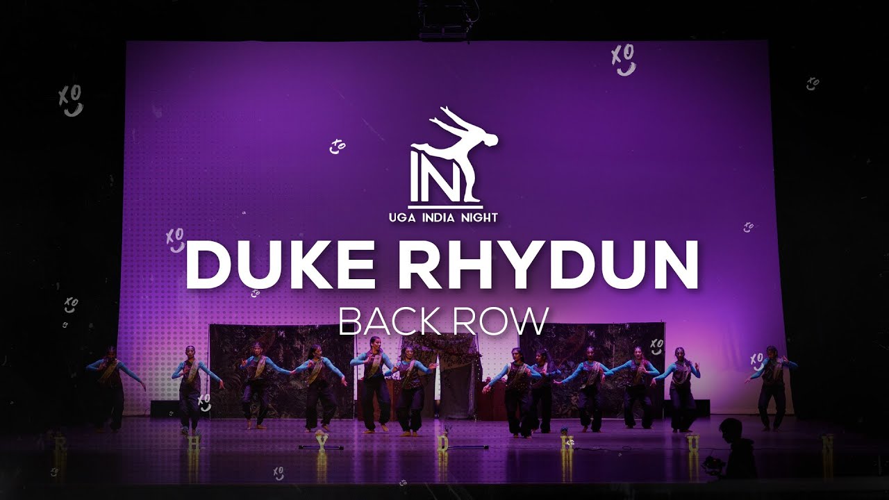 Duke Rhydun | Back Row | UGA India Night 2026 | Groove with XO