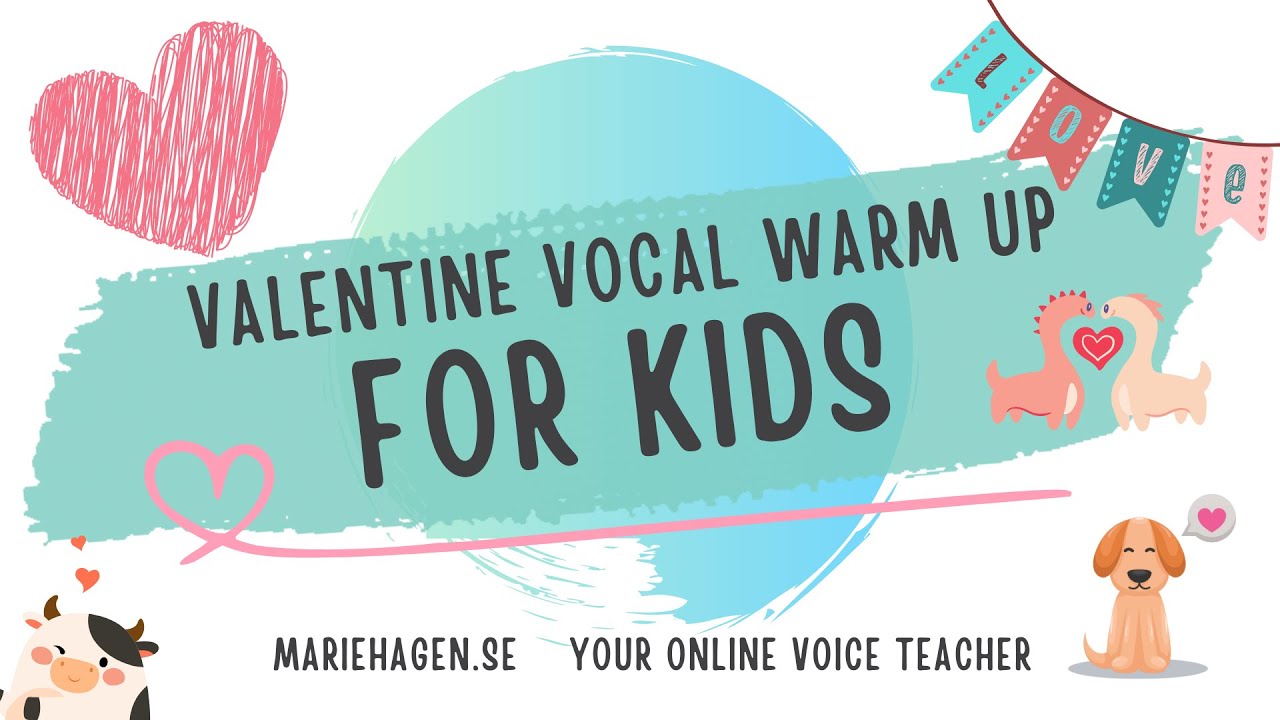 Valentines Warm Up for Kids and Beginners
