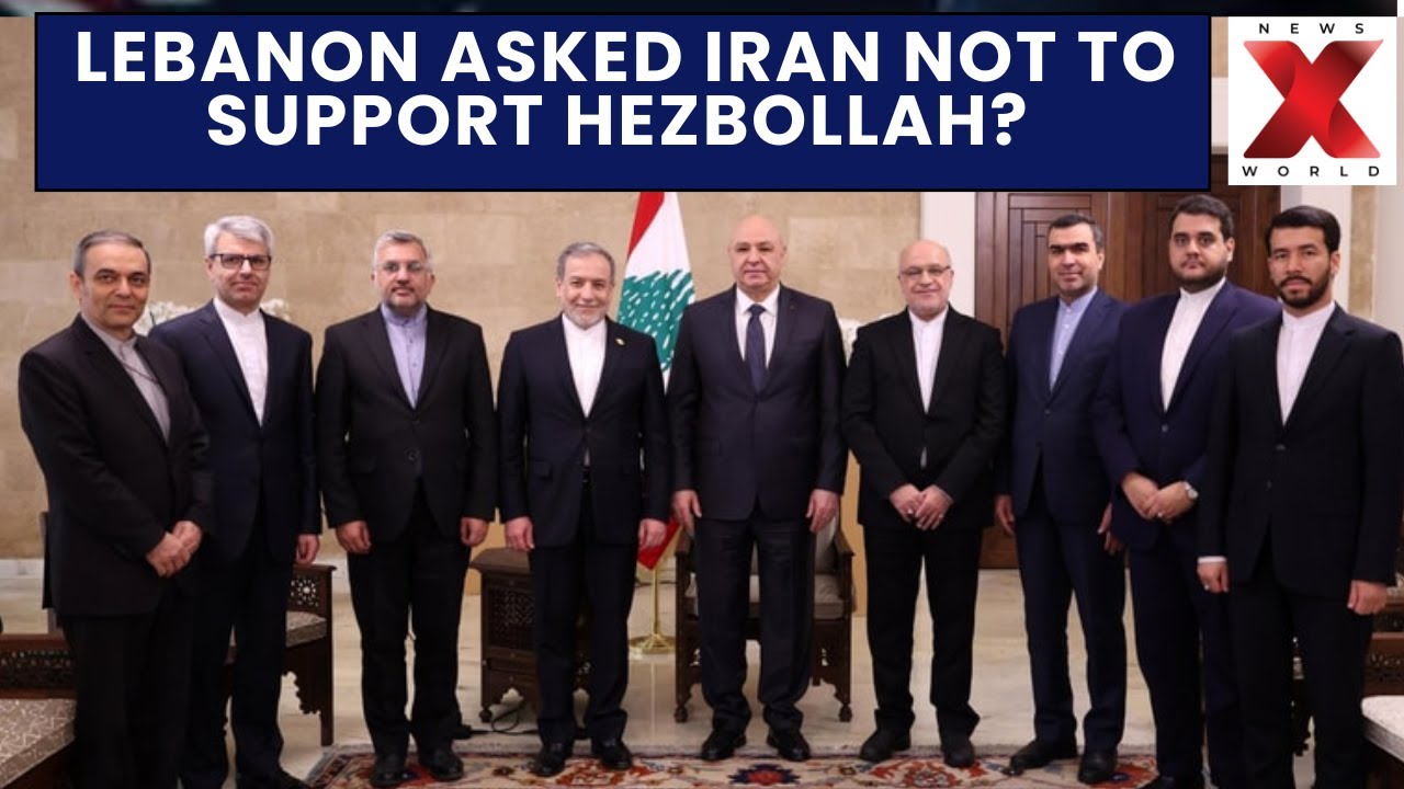 Iran Lebanon Relation: Abbas Araghchi stresses unity during Lebanon visit| NewsX World