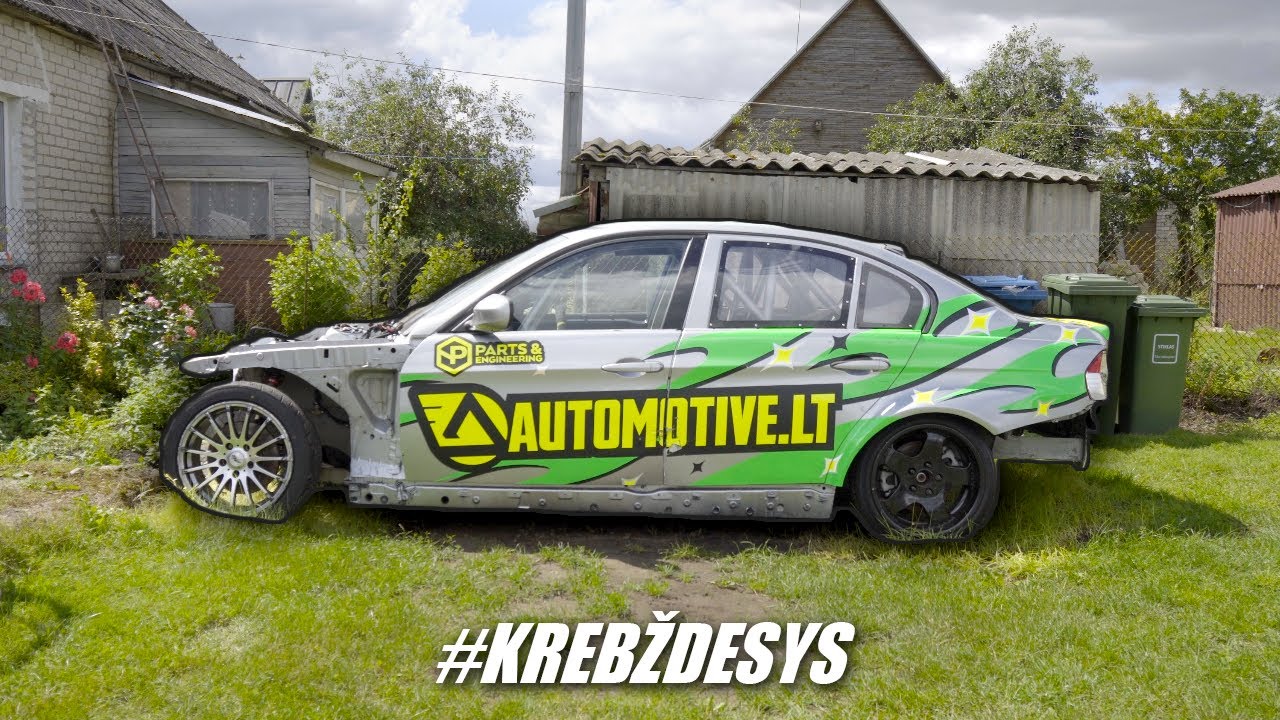 KUR DINGO E90 V8 DRIFTO PROJEKTAS?