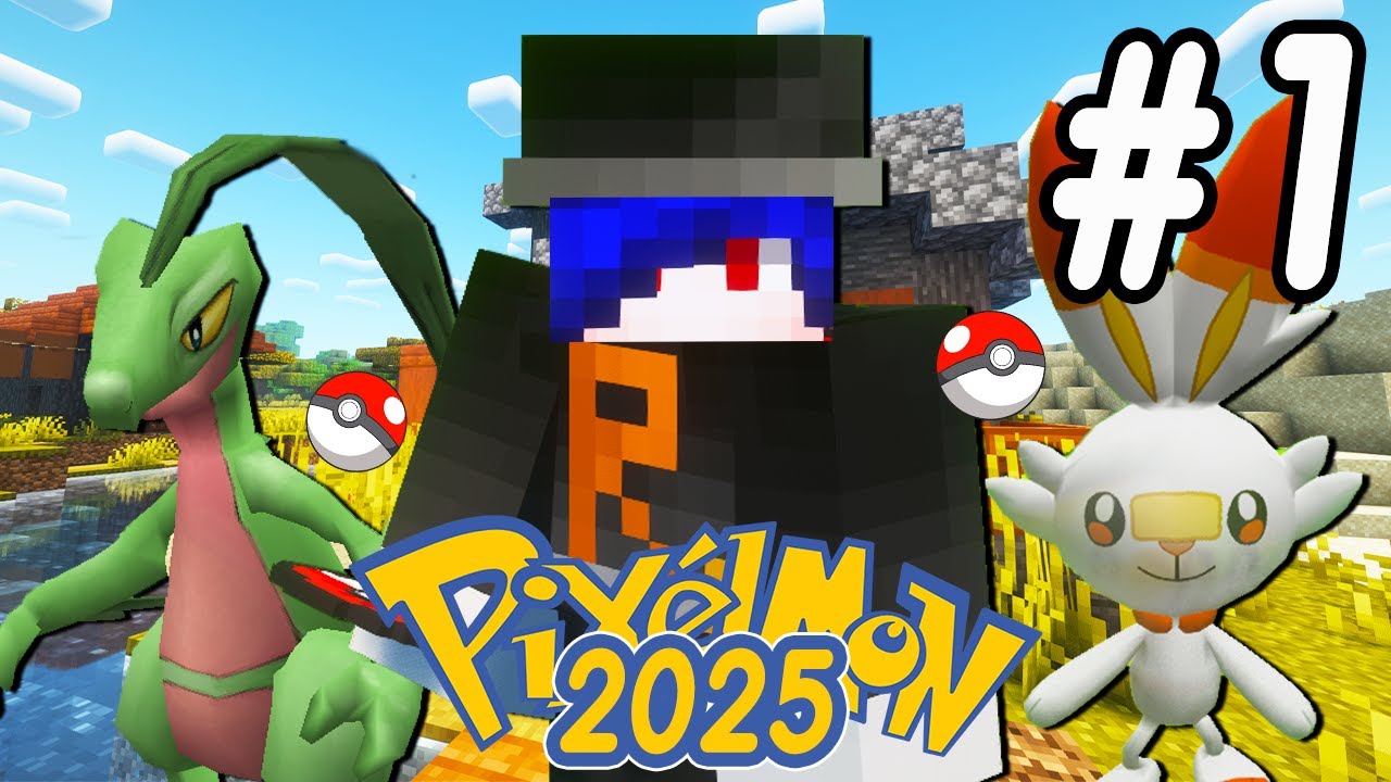 มายคราฟ เอาชีวิตรอดโปเกม่อน 2025 แบบลำพัง #1 ฉันเลือกนายฮิบานี่