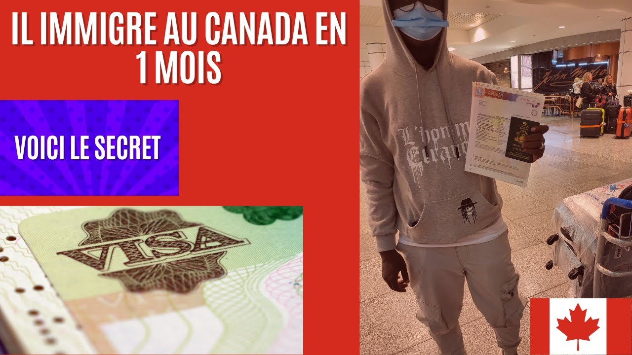 IL REALISE SON RÊVE CANADIEN EN 1 MOIS ÉCOUTE SON TEMOIGNAGE VOICI LE SECRET POUR IMMIGRER CET ANNÉE