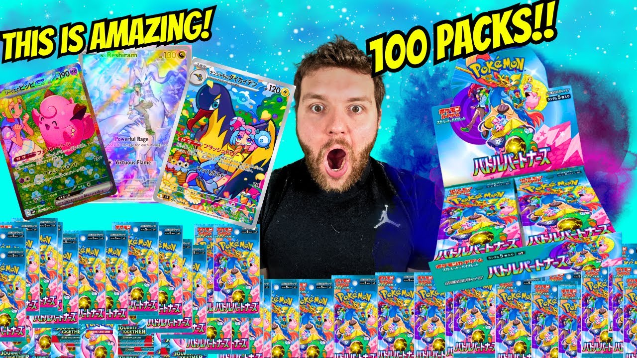 I Opened 100 Battle Partners Packs… You Won’t Believe What I Pulled!