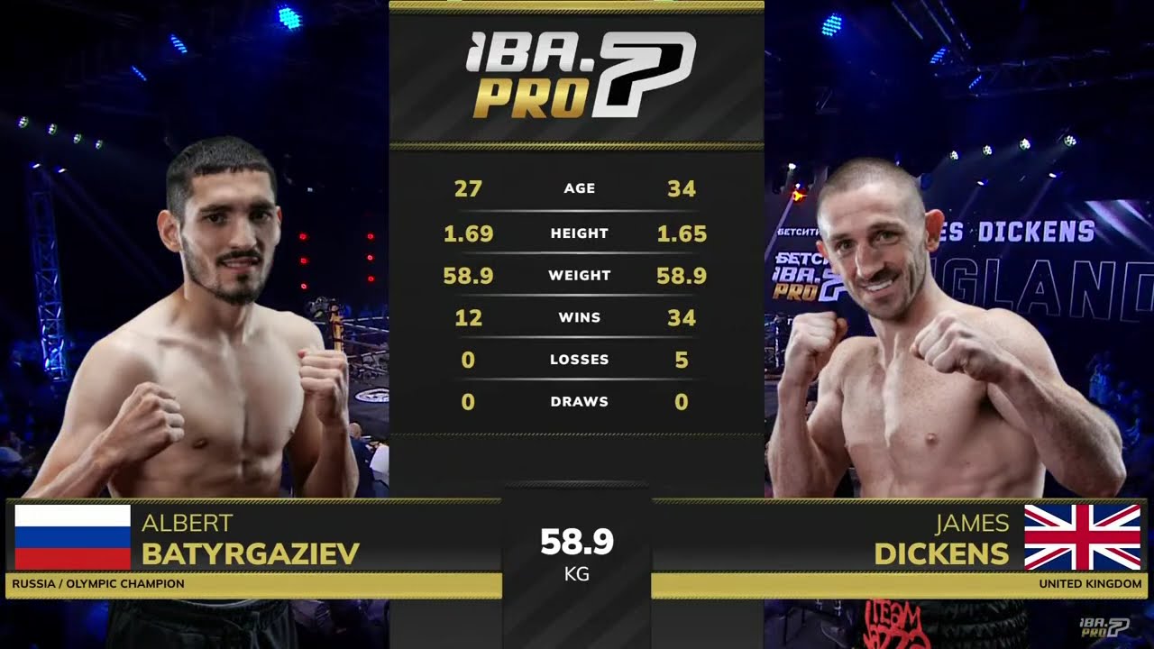 Albert Batyrgaziev 🇷🇺 vs James Dickens 🏴󠁧󠁢󠁥󠁮󠁧󠁿 | IBA.PRO 7 | July 2, 2025 | Istanbul, Turkiye