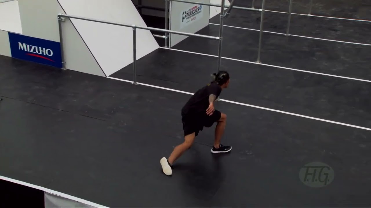 BOUWDOK Montree (THA) - 2022 Parkour Worlds, Tokyo (JPN) Qualification Parkour Freestyle Run 1