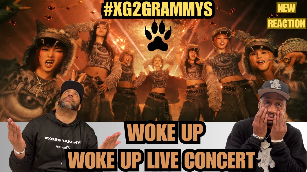 XG - WOKE UP Official Music Video & WOKE UP Live Concert Reaction