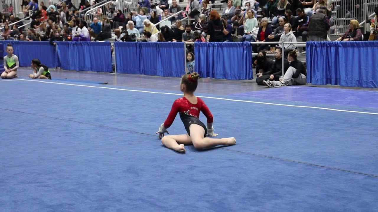 Giselle Leyvas Floor SoCal State Championships Wildfire Gymnast Level 8