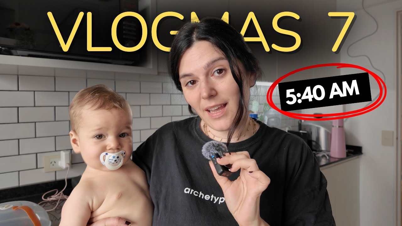 Nuestra mañana real con MILO *bebe de 9 meses* VLOGMAS DIA 7