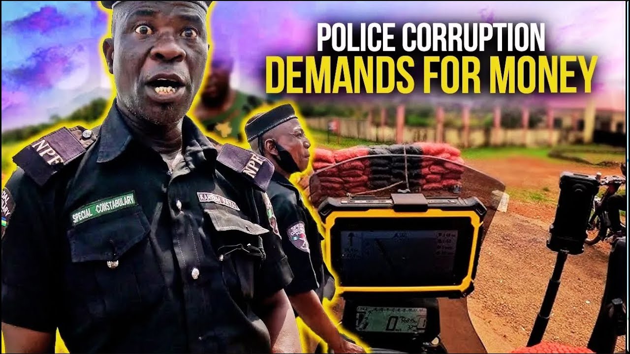 Shocking Encounter: Corrupt Nigerian Police Officer Caught Demanding Money!