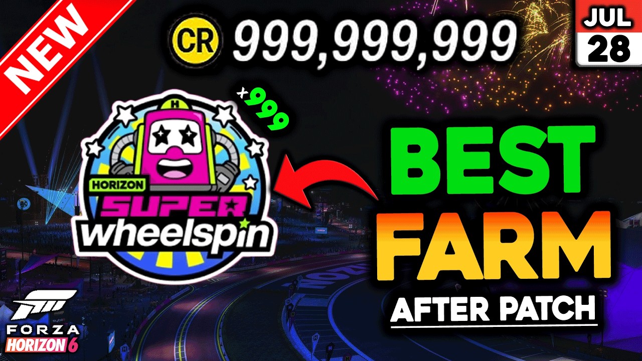 *NEW* FASTEST Forza Horizon 6 Wheelspins Farm GLITCH - Easy Unlimited Credits & XP Method