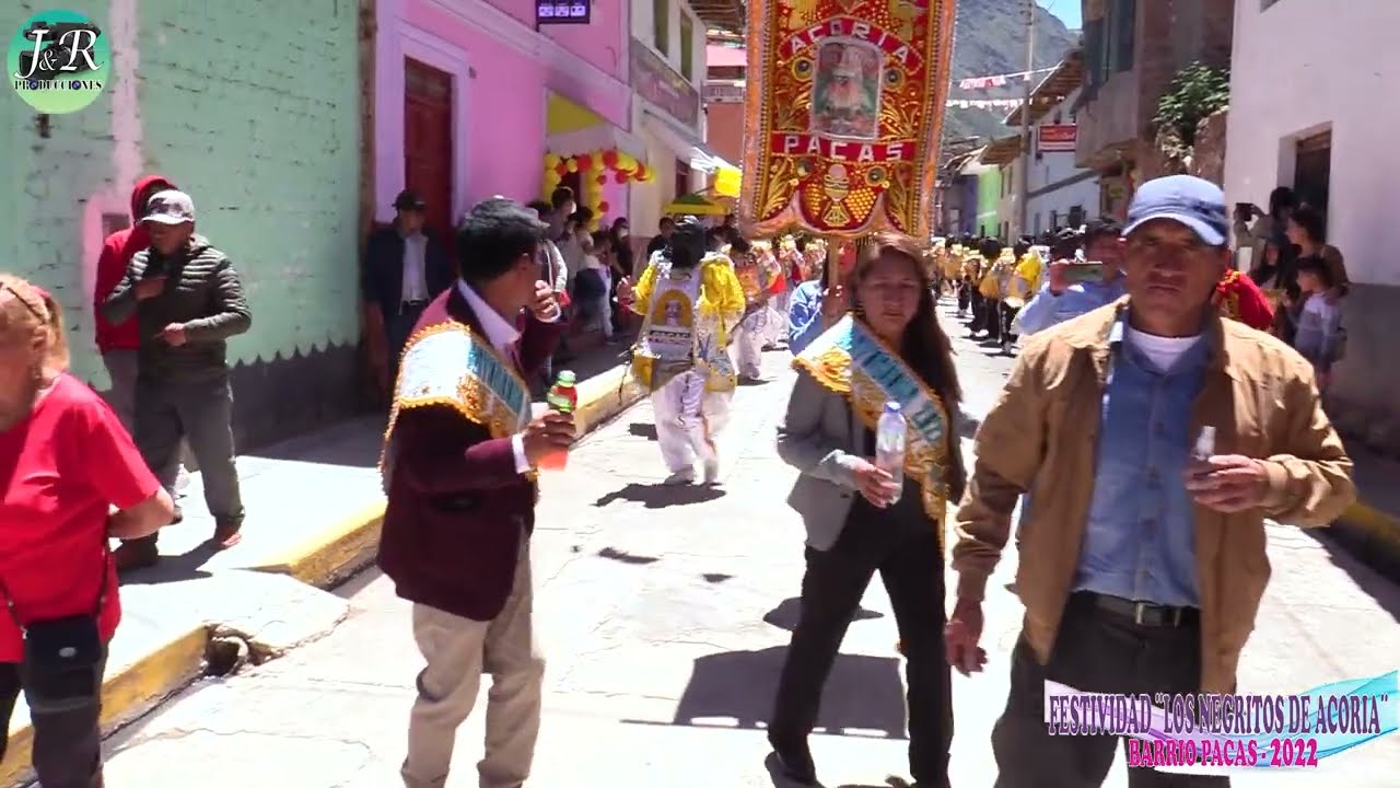 Negritos de Acoria - Barrio Pacas 2022 Dia 1 3/8