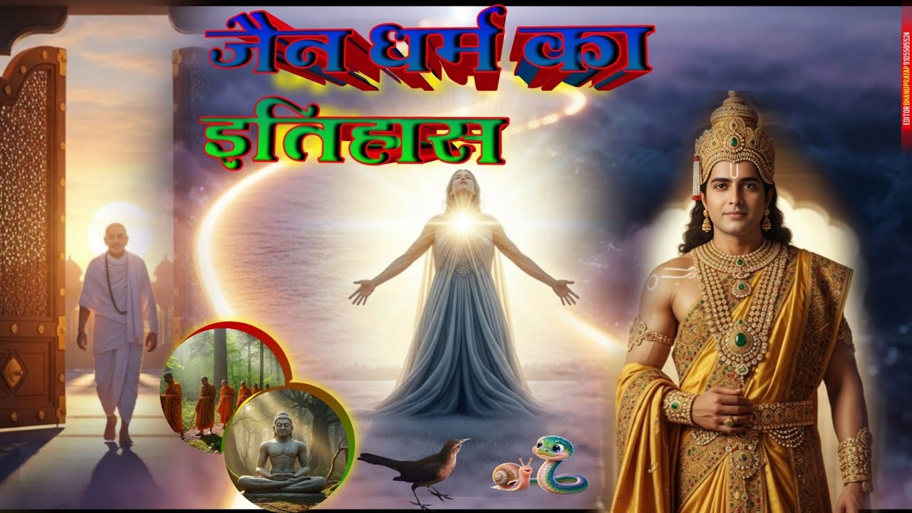 जैन धर्म का इतिहास// जैन धर्म अहिंसा से आत्मा तक की यात्रा// जैन धर्म का विकास// #AI video