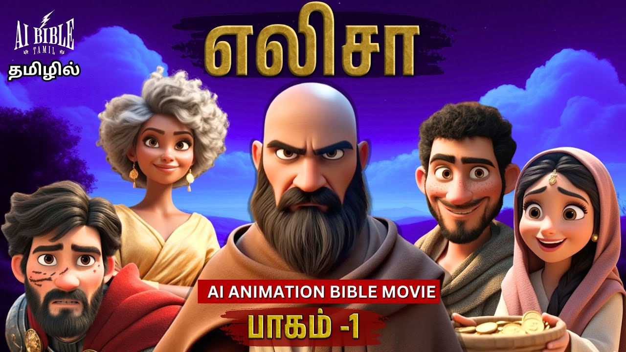எலிசா அனிமேஷன் கதை பாகம்-1 | யாரும் சொல்லாத அற்புதங்களின் தொகுப்பு | Elisha Animation Story in Tamil