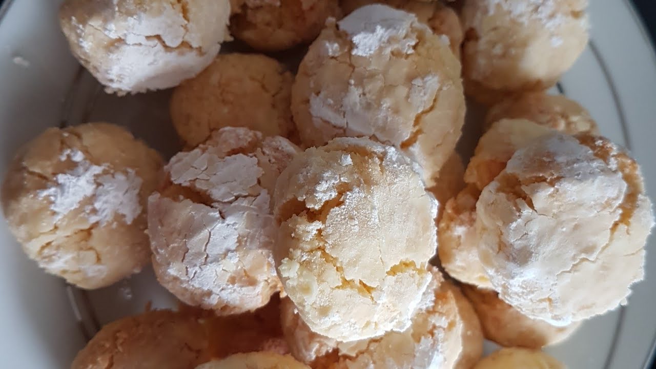 Gâteau Aïd : Recette de Ghriba à la semoule et noix de coco 💯% réussi