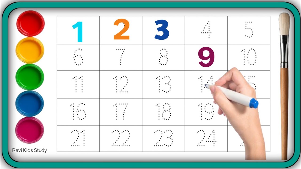 ginti in hindi गिनती | गिनती 100 तक |  number | Ginti 123 ginti so tak | 123 | Ginti 1 Se 100 tak 