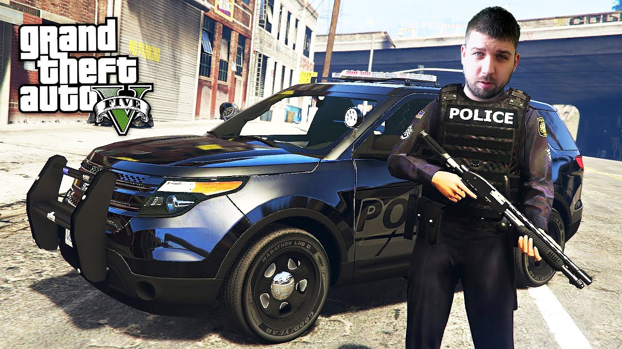 24 órára Rendőr lettem  - Gta5