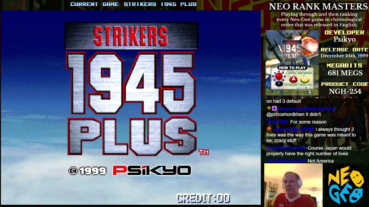 Neo Rank Masters - Strikers 1945 Plus