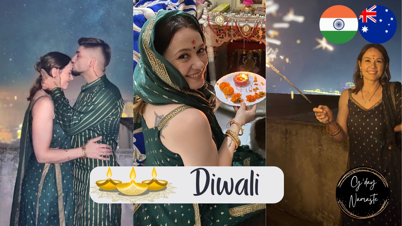 Австралийский 🇦🇺 иностранец празднует Дивали с индийской 🇮🇳 семьей | G’day Namaste 🎇🪔✨