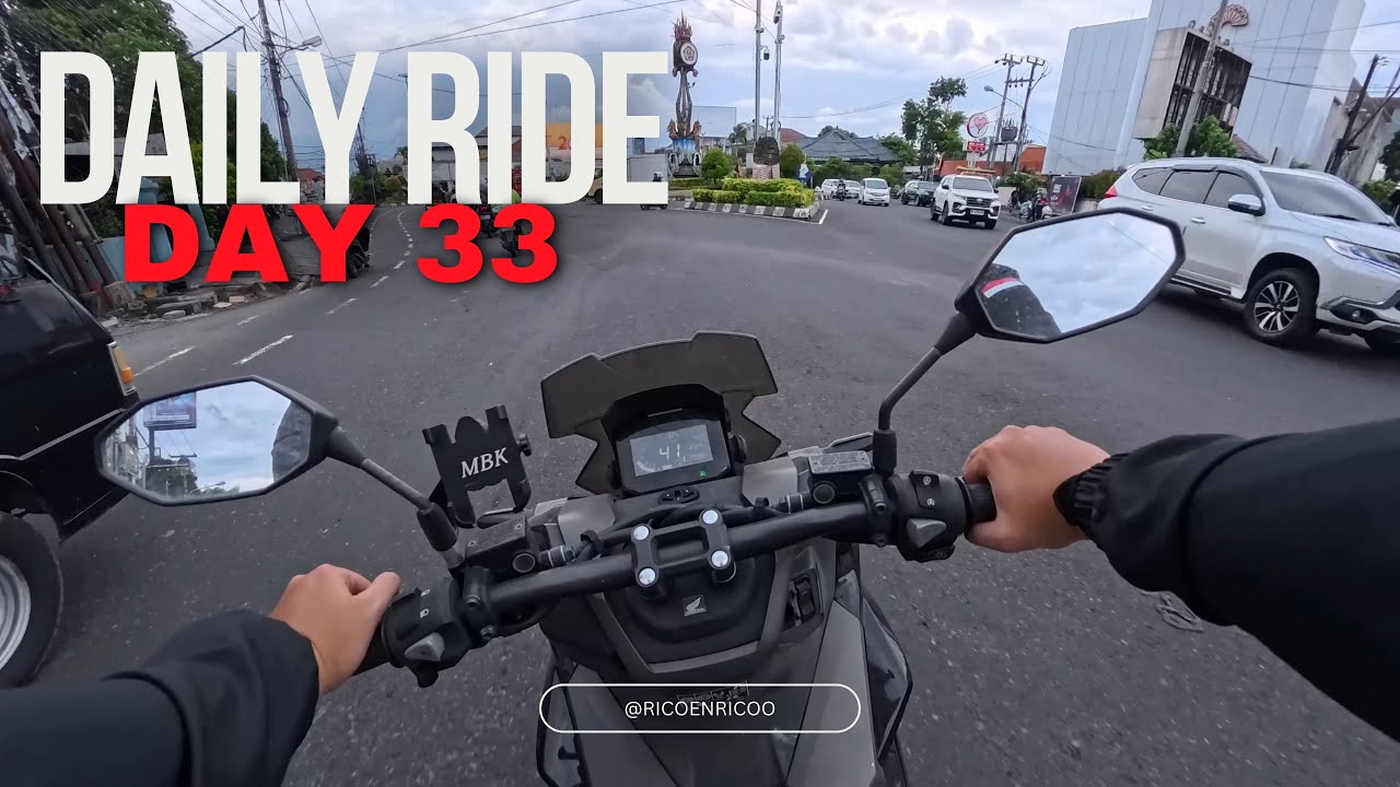 Early Morning Drive in Bali 🇮🇩 | Honda Adv160  #dailyvlog #bali #motovlog 