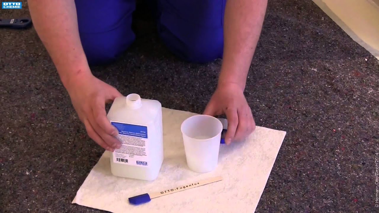 Mise en oeuvre du Silicone OTTOSEAL® S 70 de la marque OTTO CHEMIE