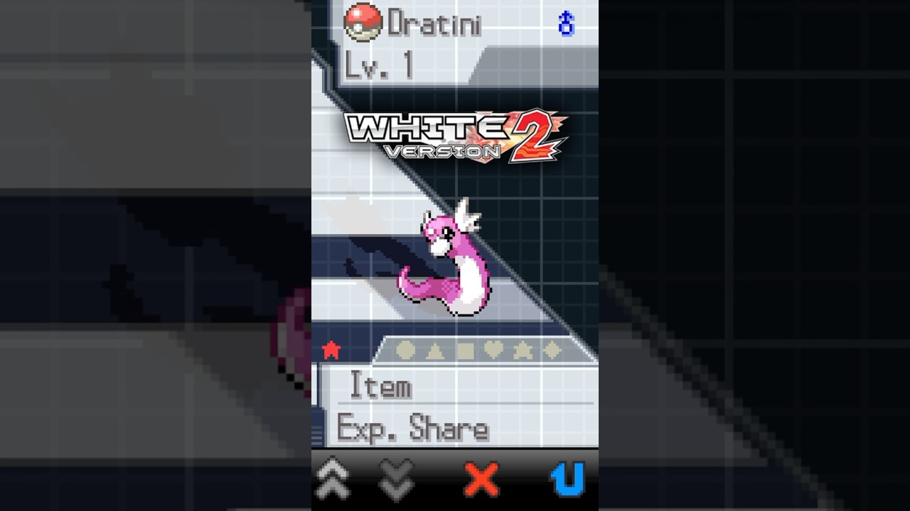 Блестящий подарок 1-го уровня в Pok&eacute;mon Black 2