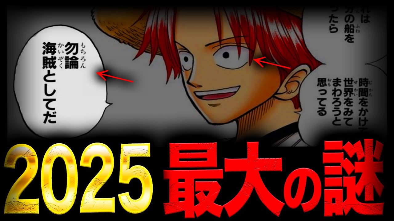 ワンピース２０２５年の最大の謎の答えはコレです【ワンピース　ネタバレ】