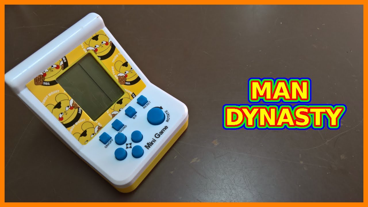 MAN DYNASTY TR AR00210 BRICK GAME 9999 in 1 Mini game tabletop M0053