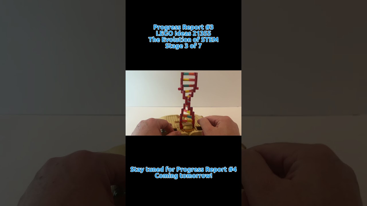 Progress Report: LEGO Ideas 21355 - The Evolution of STEM (Stage 3 of 7)